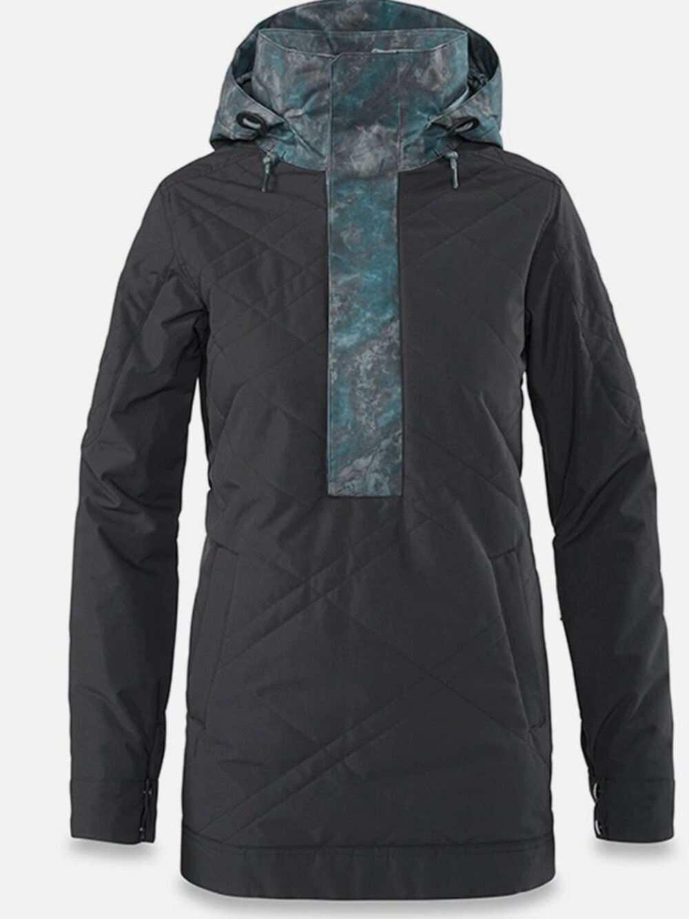 Dakine Cypress Anorak Snowboard Jacket Primaloft Black Galaxy Tie Dye M